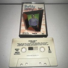 Buddy Holly- Legend Cassette Tape CRC 1985 MCA Records Classic Rock N' Roll