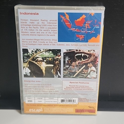 Globe Trekker: Ultimate Indonesia (DVD) - Brand New, Sealed - Free Shipping! - Foto 5 di 6