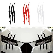 1PC 40x12cm Ghost Claw Scratch Sticker Dazzling Car Stickers Art Design Fun Car 