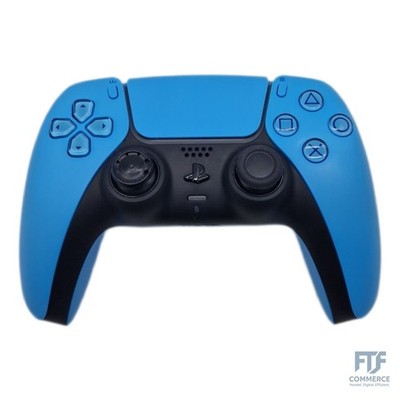 DualSense Wireless-Controller - Starlight Blue-Linke Joystickkappe fehlt