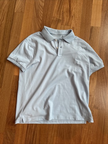 Hellblaues J Crew Flex Piqué Polo (Large)