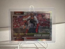 Brendan Donovan 2026 Topps Series 1 Celebration - Opening Day Foil #26 Cardinals