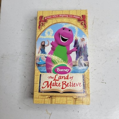 Barney - Land of Make Believe VHS Tape 2006 Hit Entertainment Rare Cartoon Film