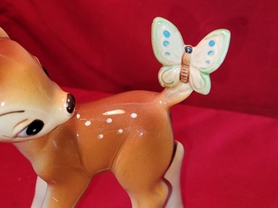 WALT DISNEY PRODUCTIONS BAMBI & BUTTERFLY JAPAN 1940-50's