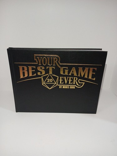 Monte Cook RPG D&D 'Your Best Game Ever' Leather Deluxe Edition KS Exclusive