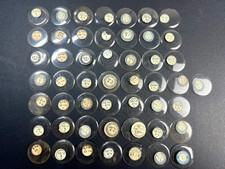 LOT OF 50 GLASS POCKET WATCH CRYSTALS SIZE 13 REPLACEMENT PARTS