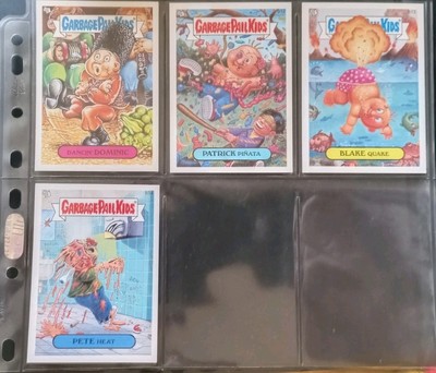 Lot De 4 Cartes Garbage Pail Kids All New Series 5 Bonus Stickers 2006