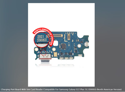 Samsung Galaxy S22 Plus 5G Charging Port Board With Sim Card Reader (Tested )