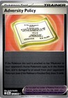 Pokemon : Pitch Black #074/086 Adversity Policy HOLO