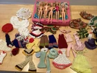 Huge Lot Vintage Mattel Barbie Case, Clothes, Dolls, Midge Accessories 1960s