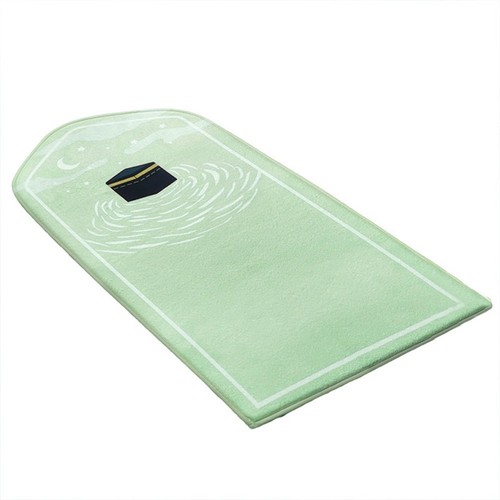 Prayer Rug Prayer Mat for Ramadan Portable Worship Kneel Embossing Floor3137