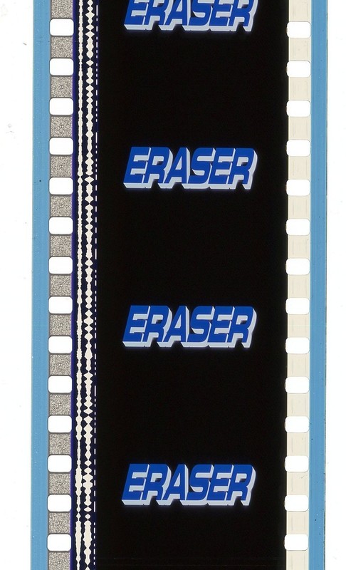 35mm Film Movie Trailer - Eraser (1996) - Scope - Arnold Schwarzenegger