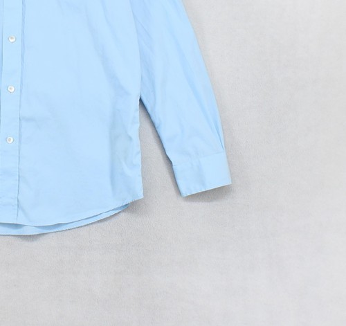 Burberry Tailored Shirt Mens Size M Blue Slim Fit - Picture 9 of 14