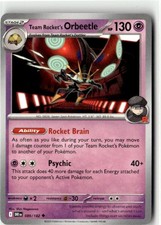 2025 Scarlet & Violet Destined Rivals Team Rocket's Orbeetle 89/182