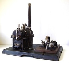 Antike große seltene Dampfmaschine Märklin & Cie " 9 " vor 1945