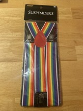 14 Rainbow Suspenders