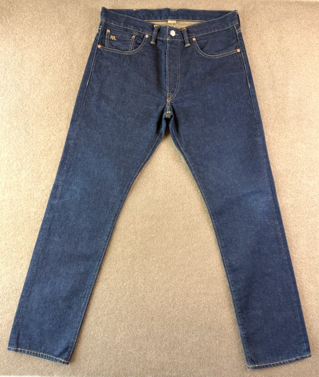 RRL Regular 34 Size Jeans for Men in 32 Inseam for sale | eBay