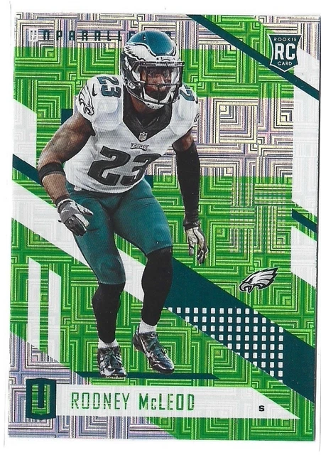 2018 Panini Unparalleled RODNEY MCLEOD Escher Squares Only Rookie EAGLES Rc #119