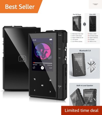 96GB MP3 Player with 90 Hours Long Battery Life,Bluetooth 5.0, Z6 Digital Aud...