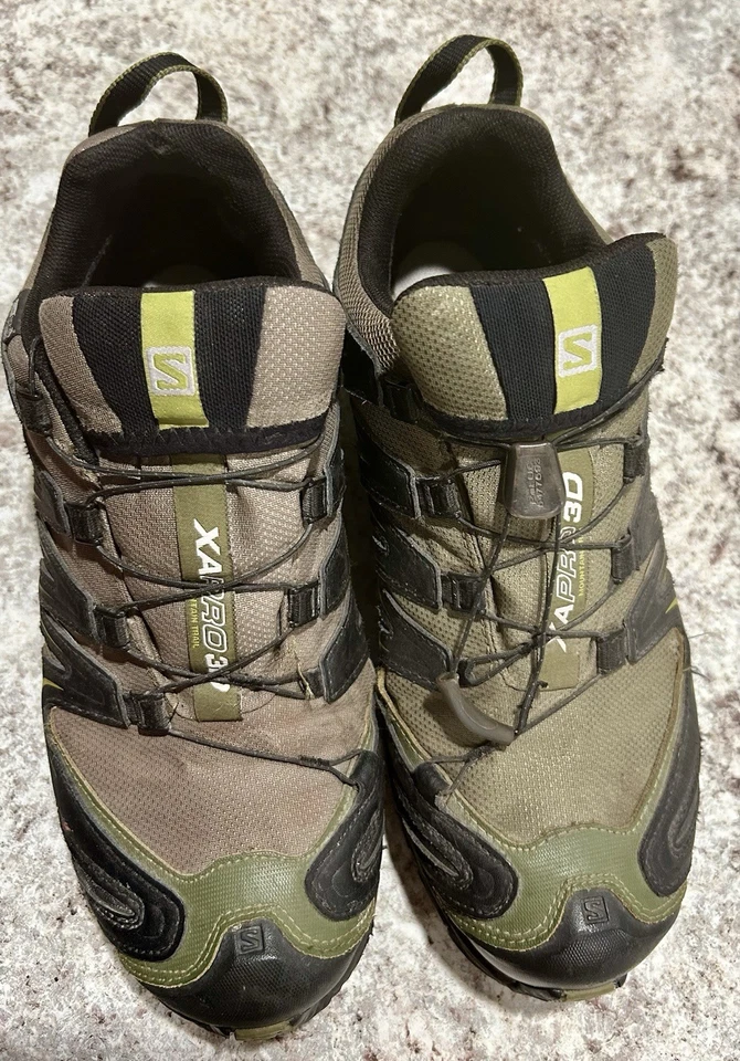 Salomon XA Pro 3D Para hombres Verde Trail Senderismo Zapatos de Trabajo Tenis para Correr Talla 10 Foto 2 de 4