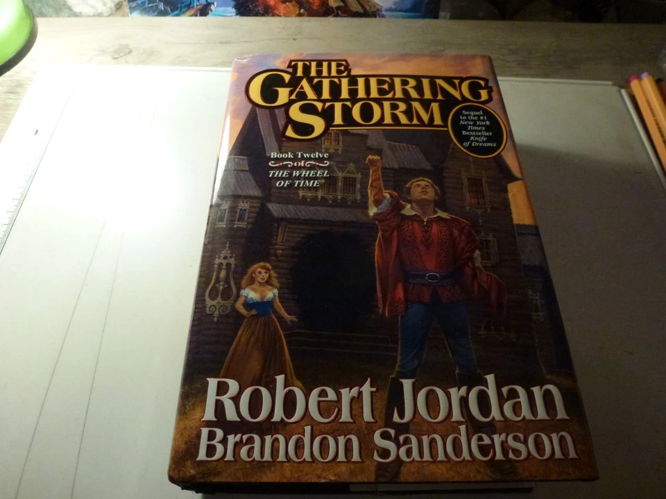 Robert Jordan The Gathering Storm 1995 Tor books Hardcover US Import - Image 3 of 4