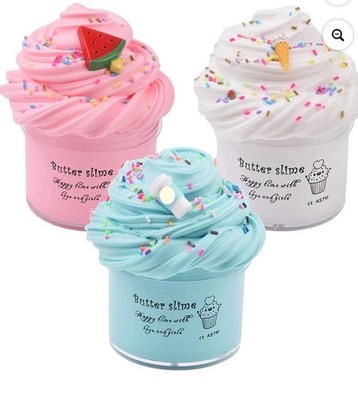 Gui Gui Slime Butter Slime Trio Set Scented And Stretchy 