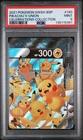 2021 POKEMON SWSH BLACK STAR PROMO CELEBRATIONS COLL #140 PIKACHU V-UNION PSA 9