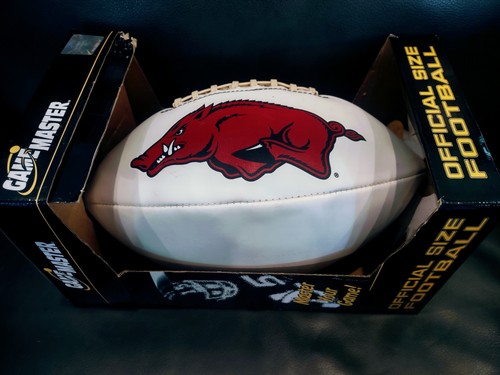 Arkansas Razorbacks Hogs Official Size Game Master Football Signature Series 🐗 - Picture 7 of 10