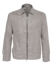 NWT MARCO PESCAROLO "AVI" JACKET pure cashmere grey luxury Italy 50 M
