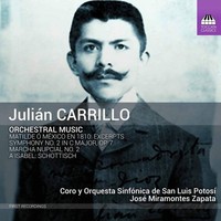 Audio Cd - Julian Carrillo - Orchestral Music - Toccata Classics -D- Neu