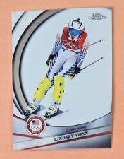 Lindsey Vonn 2026 Topps Chrome Olympics Card #196