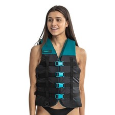 Jobe Dual Life Vest Kamizelka ratunkowa Kamizelka łodzi Narty wodne Unisex turkusowa
