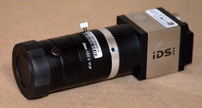 IDS GV-5240CP-M-GL R2 Industrie Kamera CMOS-Kamera Lens 25mm 1:2.0 C 1/1.8''