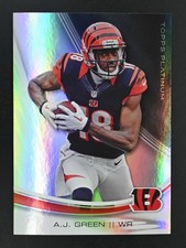 2013 Topps Platinum #28 A.J. Green Cincinnati Bengals