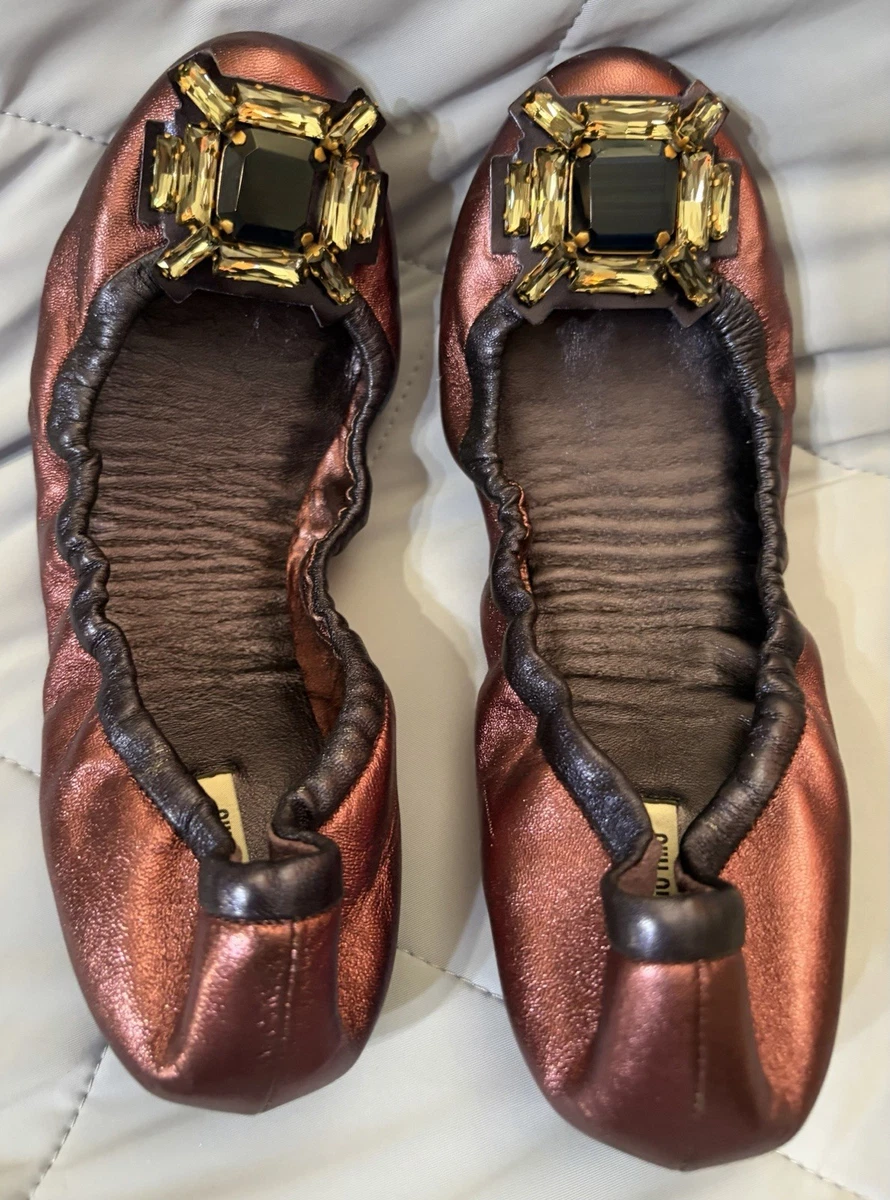 Miu Miu Ballet Flats for Women for sale - eBay