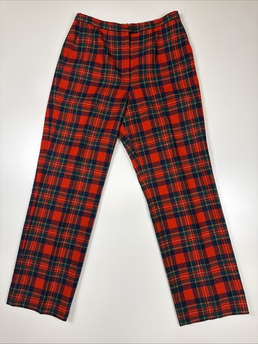 Pendleton, VTG Pendleton Manson Tartan Plaid Wool Pants Womens 14 Made in USA