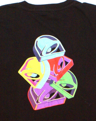 Taco Bell Employee Uniform Work Shirt Men s XL Black V-Neck