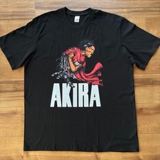 Akira Tetsuo T-Shirt Anime Kaneda Xl Tops Black
