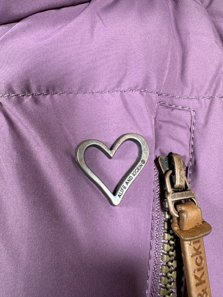 ALIFE&KICKIN Jacke Damen XXL Brombeere Parka Winter Steppjacke Modell AnitaAK - Bild 4 von 4