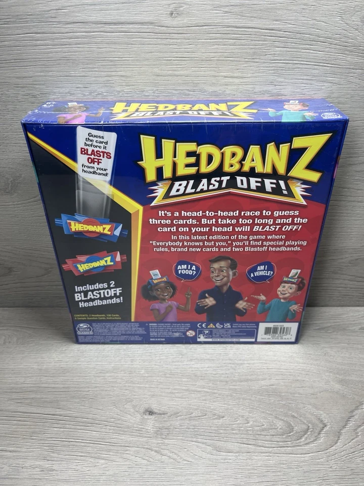 Hedbanz Blast Off Game What Am I Guessing Family for 4 or More Players Ages 6+ - Image 2 of 3