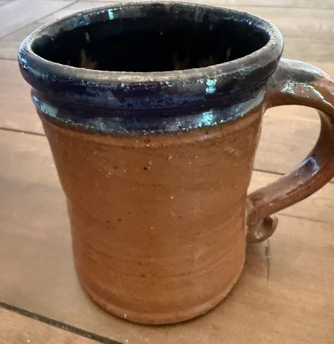 Hand Thrown Ceramic Stoneware Pottery Coffee Mug Tea Cup - Artist Signed