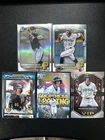 2025 Bowman Chrome Konnor Griffin 5 Card Lot Refractor, Mojo, Inserts - Pirates