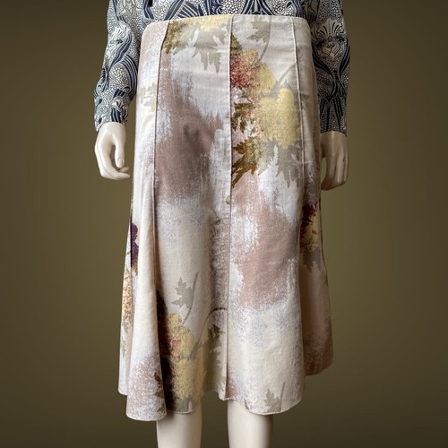 Roberto Cavalli Class VTG Y2K Floral Multicolor Skirt Size 44 IT L - Picture 2 of 8