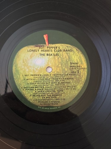 THE BEATLES "Sgt Pepper's Lonely Hearts Club Apple Records - Picture 10 of 13