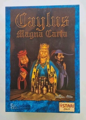 Caylus Magna Carta, mit Gefälligkeiten Erweiterung. 2007, Esdevium Games, William Attia