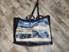 Jeep Reusable Shopping Bag Tote Wrangler Rubicon CJ Willys Cherokee Grocery XL