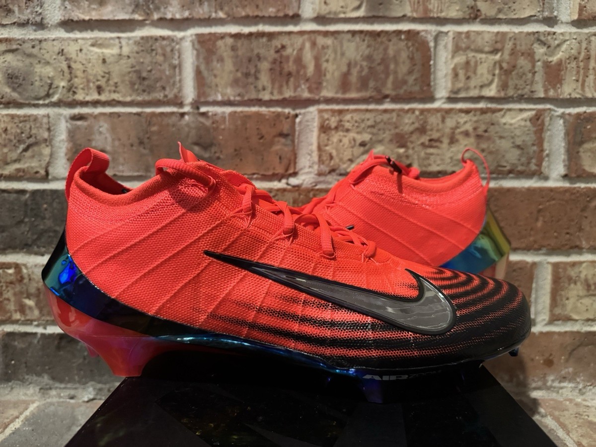 Mens Size 12 Nike Vapor Elite 1 Football Cleats Bright Crimson Laser HF1099-600 Nike Vapor Elite 1 Bright Crimson Laser | Mercari main image 4