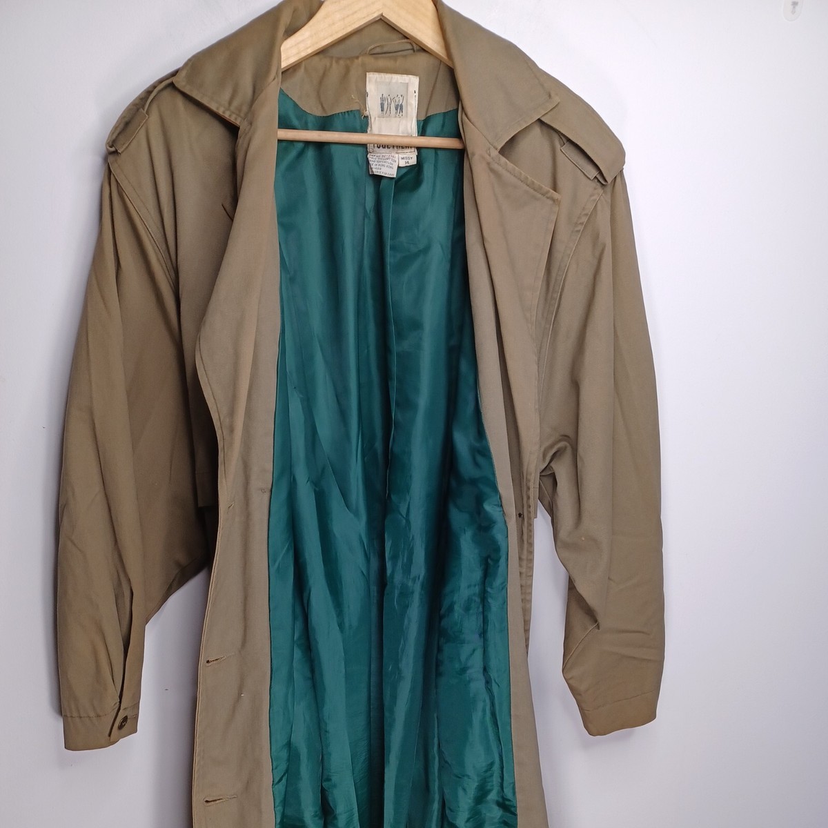 Vintage Together Company LTD! Green Jacket Trench Coat Vintage Together Company LTD! Green Jacket Trench Coat