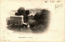 CPA AK ALGERIA Geiser 55 MOSTAGANEM Le Ravin ...