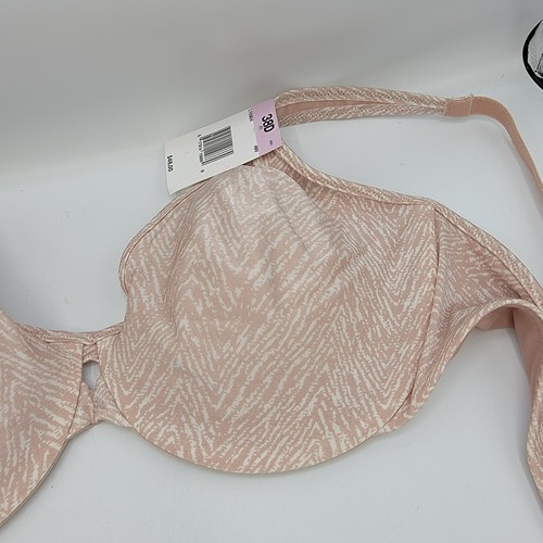 New The Lily Fit Unpadded Underwire LY0904 2 Tone Tan Bra 38D - Picture 4 of 13